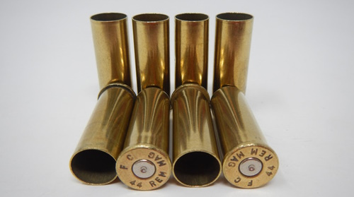 44 Mag Fired Washed - Pistol Brass